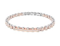 Pulsera Zancan Hombre in Acero EHB454